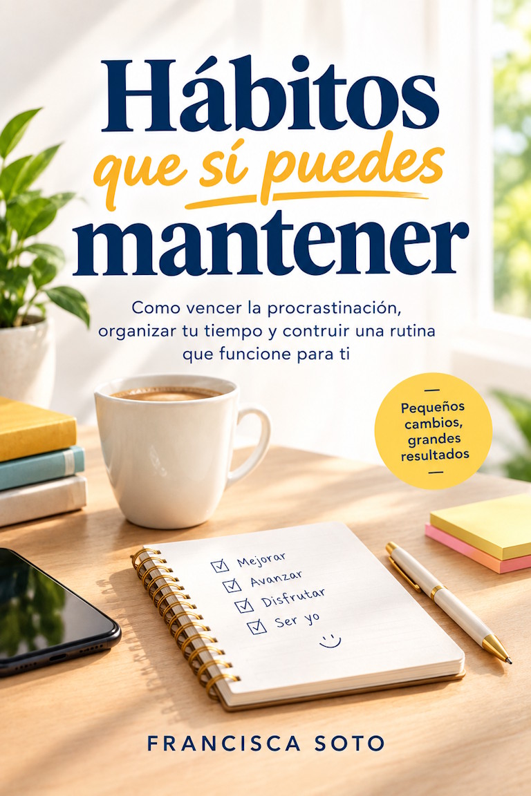 Portada del libro Hábitos que sí puedes mantener